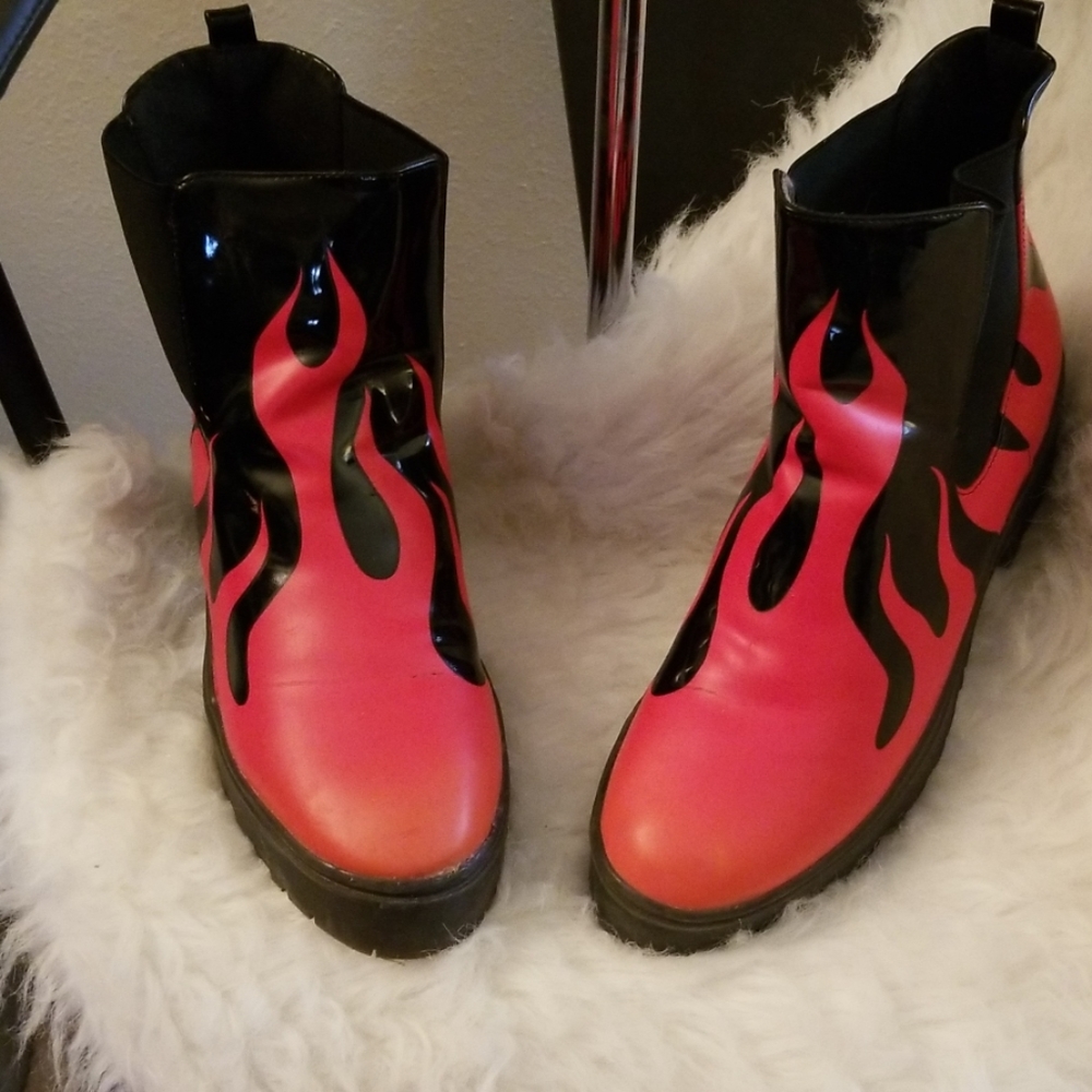 Iron Fist Fire Sign Boots
